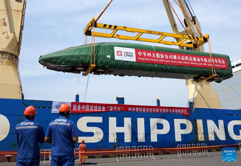 China yaanza kusafirisha treni za mwendo kasi kwenda Indonesia