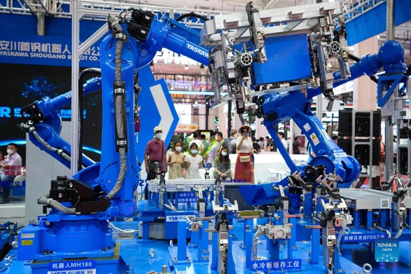 Maonesho ya Mkutano wa Kimataifa wa Roboti (WRC) katika Mji wa Beijing yaonyesha teknolojia na bidhaa mpya za roboti