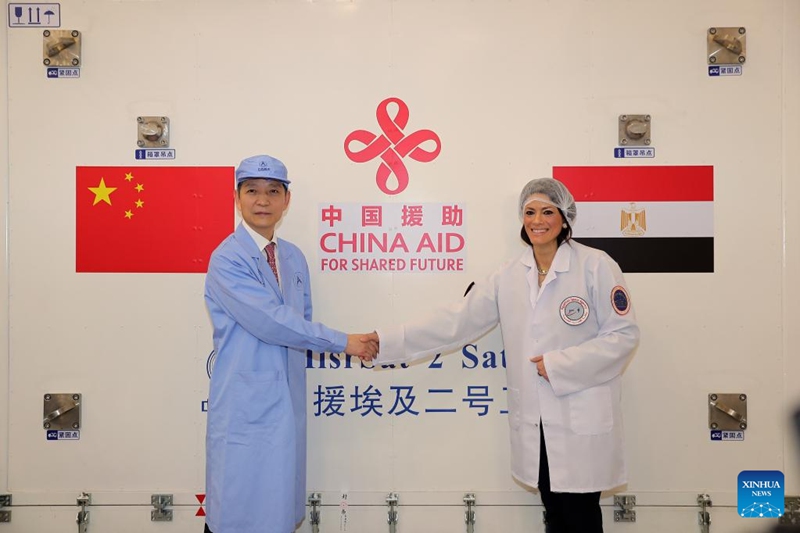 Satelaiti zinazofadhiliwa na China zakabidhiwa kwa Misri