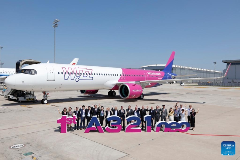 Ndege ya Airbus iliyounganishwa sehemu zake nchini China yakabidhiwa kwa shirika la ndege la Ulaya