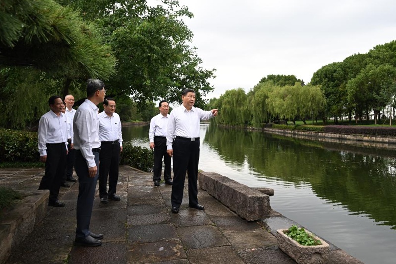 Rais Xi Jinping atoa wito kwa Mkoa wa Zhejiang kuandika ukurasa mpya wa Zhejiang katika kuendeleza maendeleo ya kisasa ya China