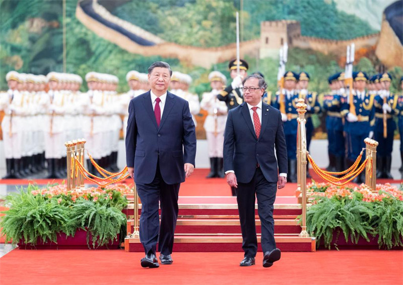 Rais Xi Jinping afanya mazungumzo na mwenzake wa Colombia Petro, na kuinua uhusiano kati ya nchi zao kuwa ushirikiano wa kimkakati