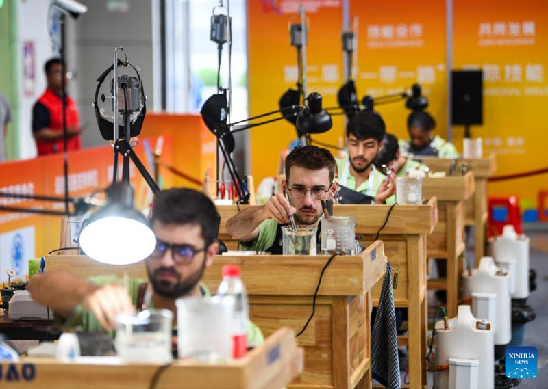 Mashindano ya Pili ya Ufundi ya Kimataifa ya “Ukanda Mmoja, Njia Moja” yaanza Chongqing, China