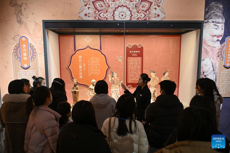Maonyesho ya mabaki ya kale ya kitamaduni ya Enzi ya Tang mkoani Shaanxi yaanza Tianjin, China