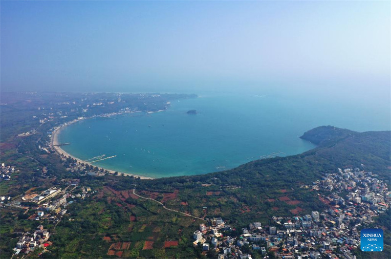 Muonekano wa Kisiwa cha Weizhou katika Mkoa wa Guangxi, Kusini mwa China