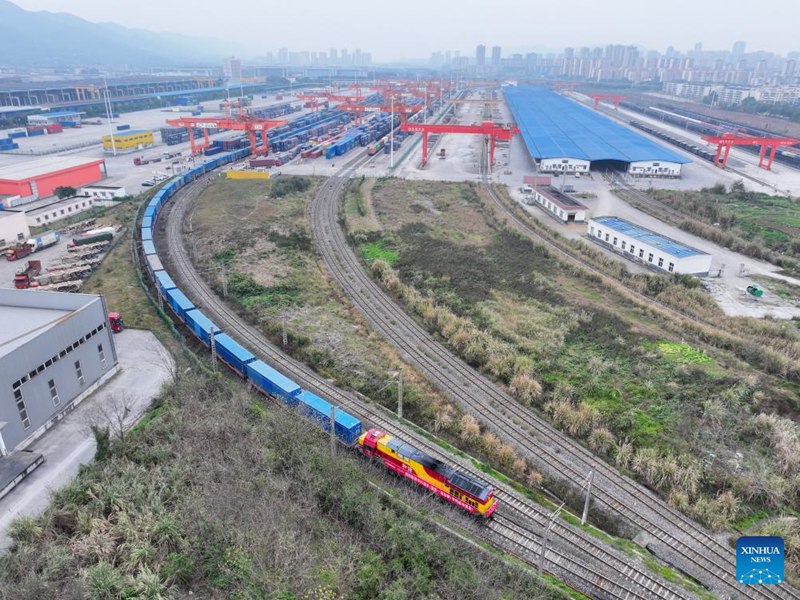 Njia mpya ya treni ya mizigo inayounganisha Mji wa Chongqing wa China na Afghanistan yazinduliwa