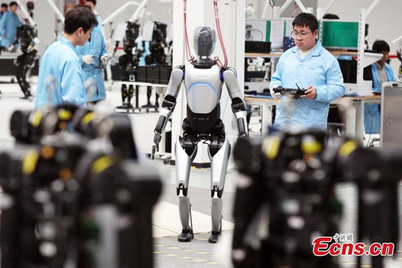 Kiwanda cha Kwanza cha Roboti za muundo wa binadamu mjini Shanghai chaanza uzalishaji kwa wingi
