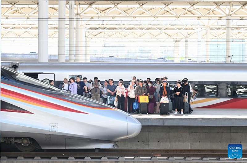 China kushughulikia usafiri wa abiria milioni 144 kwenye njia za reli wakati wa likizo ya Mei Mosi