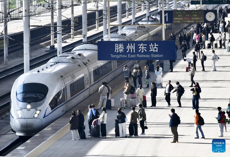 China kushughulikia usafiri wa abiria milioni 144 kwenye njia za reli wakati wa likizo ya Mei Mosi