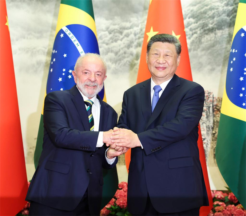 Rais Xi Jinping afanya mazungumzo na Rais wa Brazil Luiz Inacio Lula da Silva
