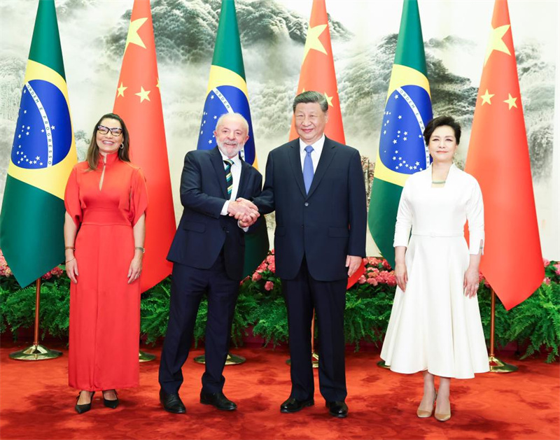 Rais Xi Jinping afanya mazungumzo na Rais wa Brazil Luiz Inacio Lula da Silva