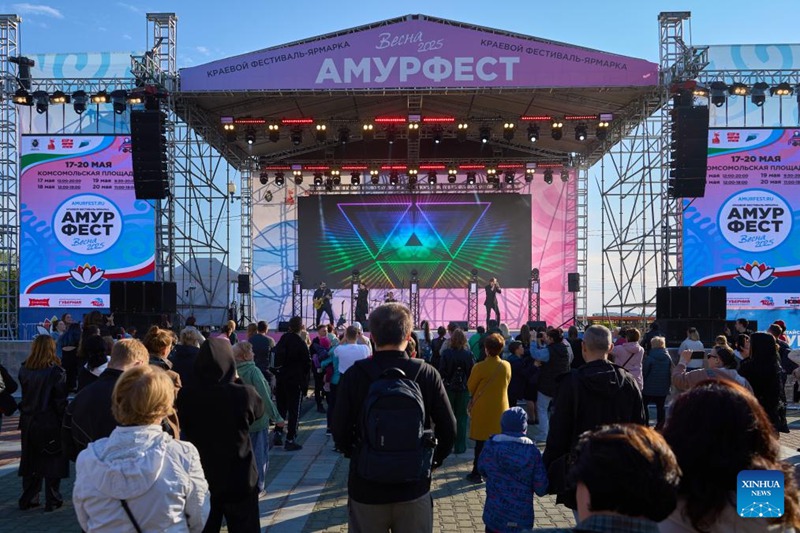 Shughuli za kiutamaduni zafanyika kwenye Jukwaa la Russia na China mjini Khabarovsk, Russia