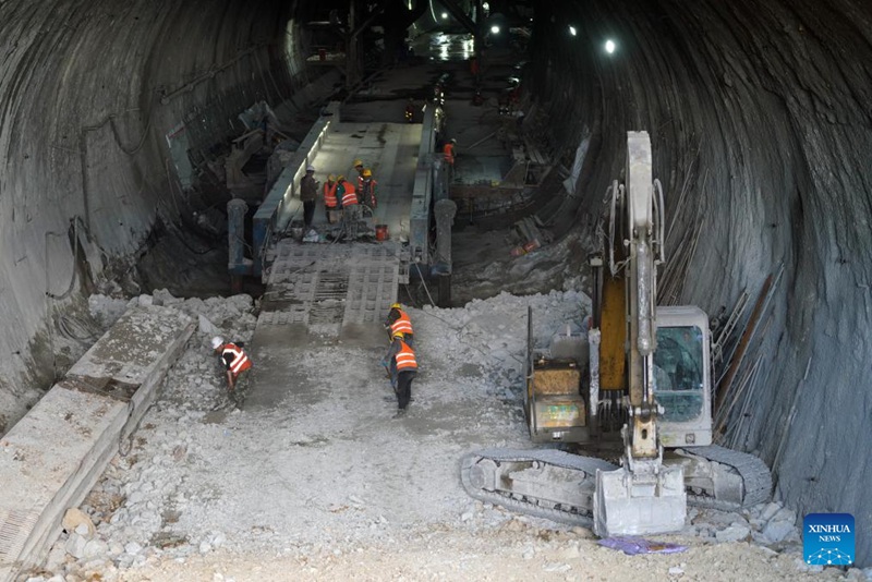 Ujenzi wa handaki la reli lenye urefu wa mita 602 wakamilika Suifenhe, Kaskazini Mashariki mwa China