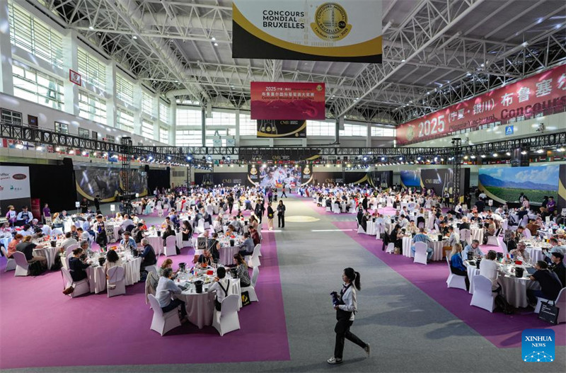 Mashindano ya 32 ya Mvinyo ya Brussells yafanyika mjini Yinchuan, Ningxia, China