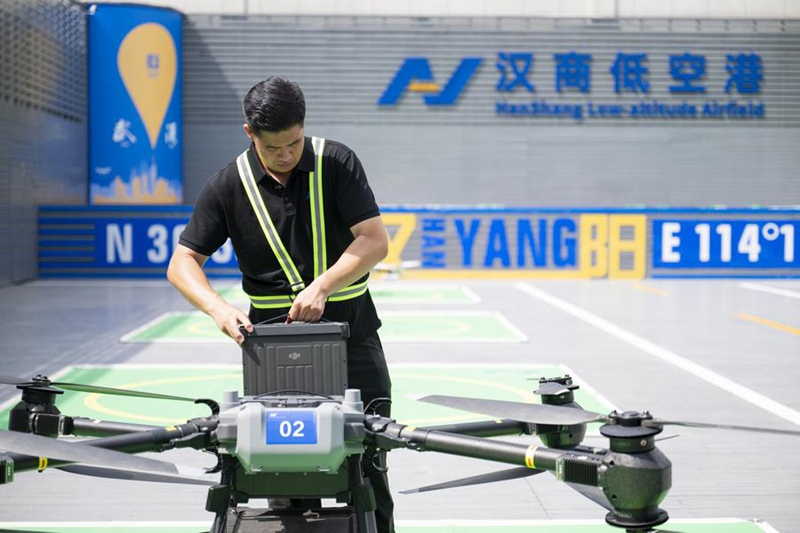 Njia mpya za uendeshaji wa droni zaanza kutumika katika Mji wa Wuhan katikati mwa China