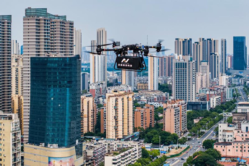 Njia mpya za uendeshaji wa droni zaanza kutumika katika Mji wa Wuhan katikati mwa China