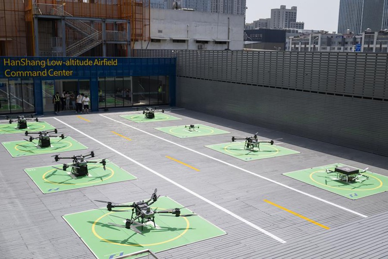 Njia mpya za uendeshaji wa droni zaanza kutumika katika Mji wa Wuhan katikati mwa China