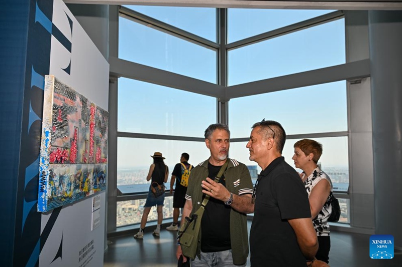 Ukumbi wa Kuutazama Mji wa “Kilele cha Tianjin” wa China wafunguliwa rasmi kwa umma