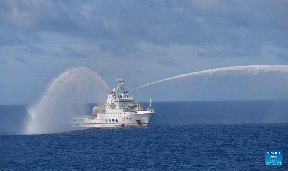 Zoezi la uokoaji wa dharura baharini lafanyika katika Mji wa Sansha, Hainan, China