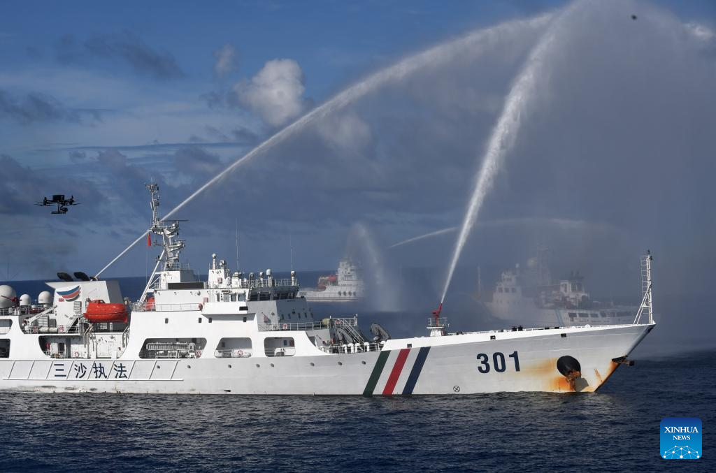 Zoezi la uokoaji wa dharura baharini lafanyika katika Mji wa Sansha, Hainan, China