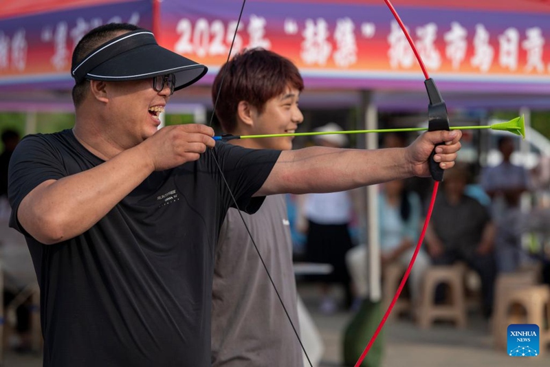 Shughuli yenye maudhui ya Wurigong yafanyika katika kijiji cha Kabila la Wahezhe cha Zhuaji, China
