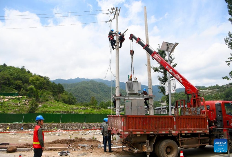 Juhudi za utafutaji na uokoaji zaendelea baada ya mvua kubwa kunyesha katikati mwa China