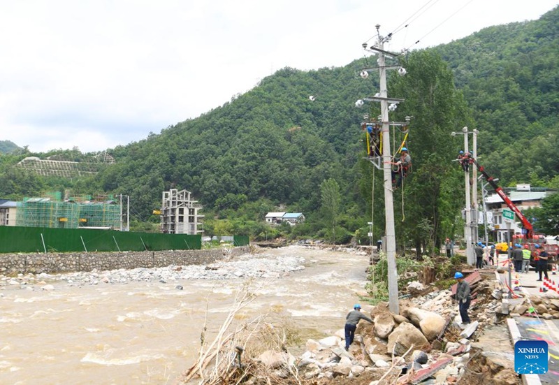Juhudi za utafutaji na uokoaji zaendelea baada ya mvua kubwa kunyesha katikati mwa China