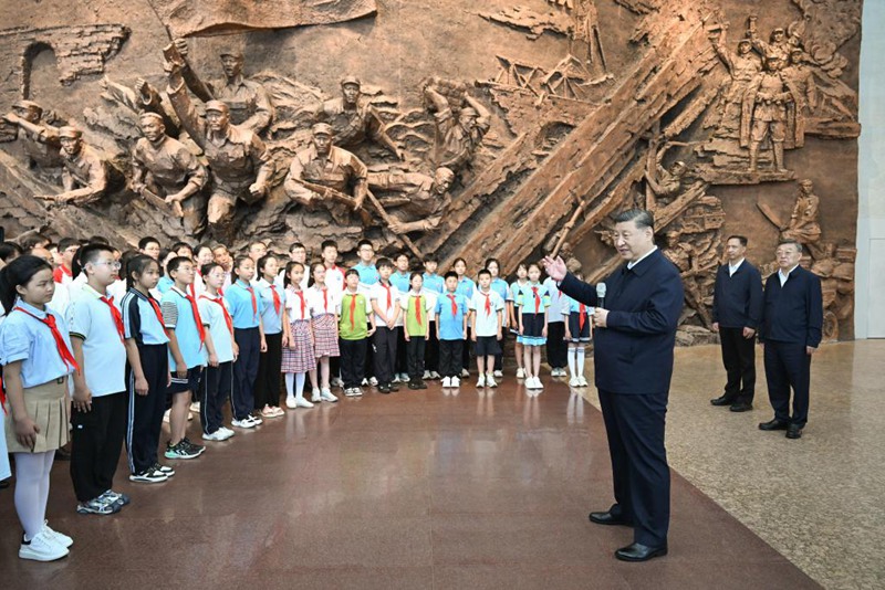 Rais Xi atoa heshima kwa wahanga wa kampeni ya rejimenti 105 kupigana na wavamizi wa Japan