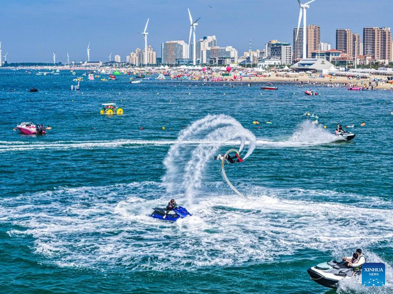 Mawimbi ya joto yachochea shughuli za kiuchumi za kusaidia kukwepa joto katika sehemu mbalimbali za China