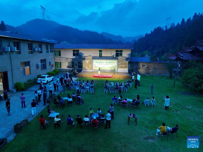 Utalii wa majira ya joto wastawi katika Wilaya ya Zhouning, Fujian, China