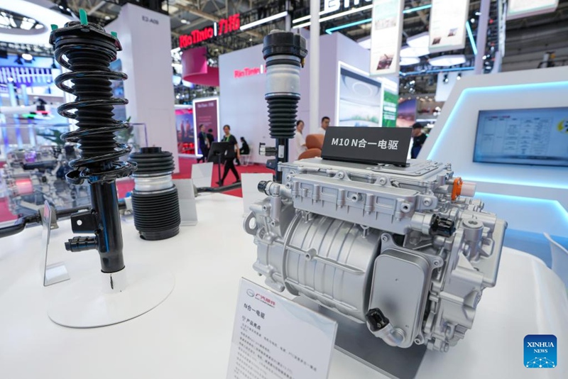 Teknolojia na bidhaa muhimu za mnyororo wa viwanda vya EV zaonyeshwa kwenye Maonyesho ya 3 CISCE