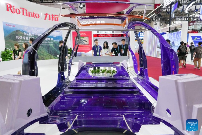 Teknolojia na bidhaa muhimu za mnyororo wa viwanda vya EV zaonyeshwa kwenye Maonyesho ya 3 CISCE