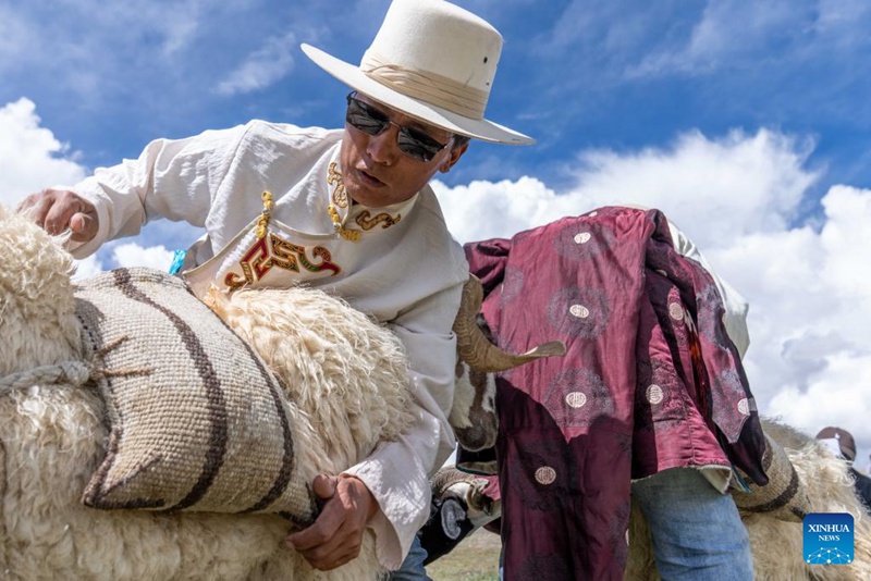 Maliasili nyingi za chumvi zaongeza mapato ya wanakijiji katika Wilaya ya Gegye, Xizang, China