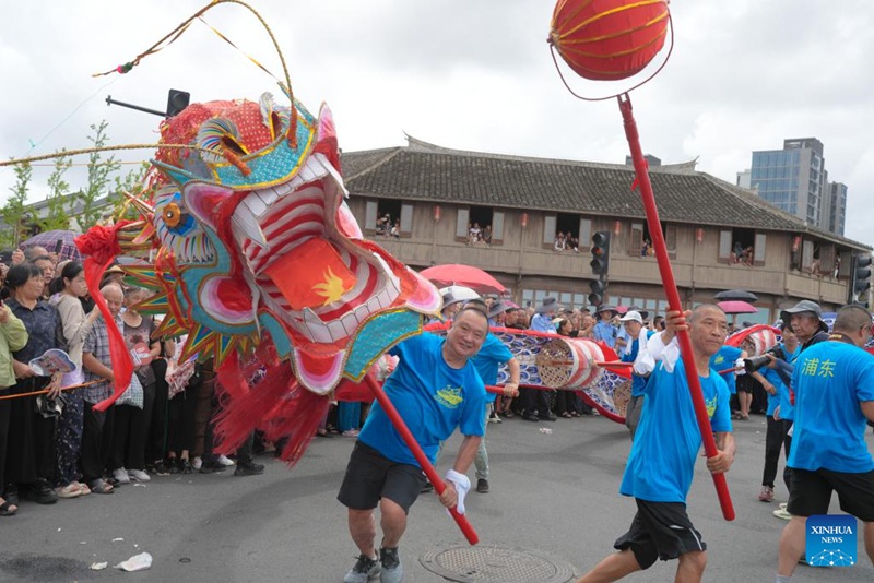 Hafla ya kijadi yafanyika wakati wa kuwadia kipindi cha Dashu mjini Taizhou, Zhejiang, China