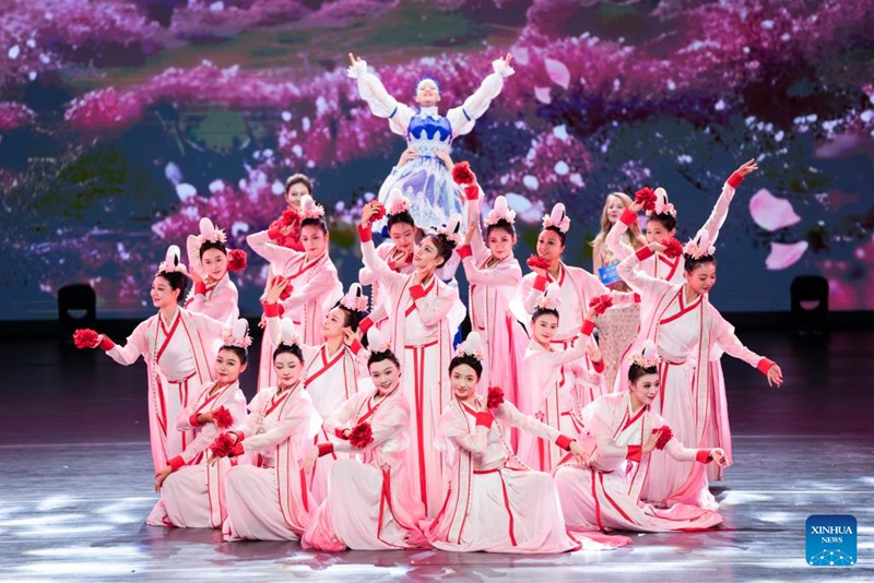 Maonyesho ya sanaa ya China na Russia yaanza Heihe, Heilongjiang, China