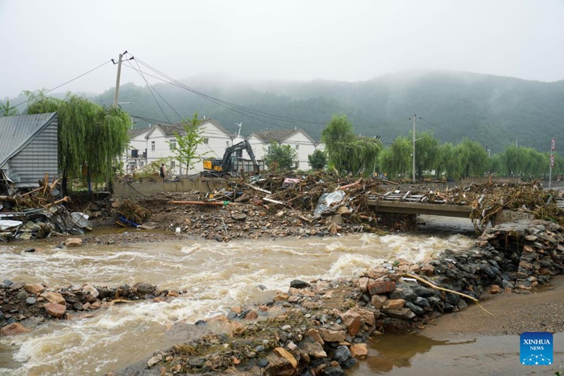 Dhoruba ya mvua yawalazimisha wakaazi zaidi 3,000 kuhama katika maeneo ya vitongoji vya Beijing, China