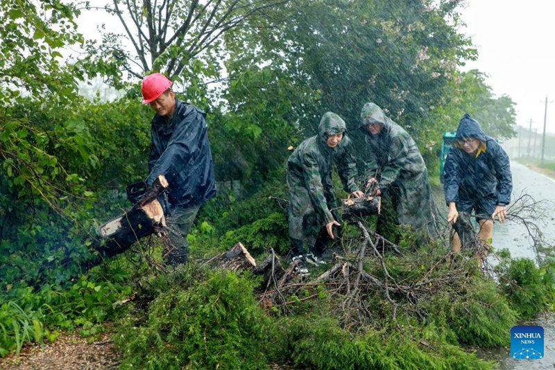 Mikoa ya Mashariki mwa China yaongeza juhudi za kuzuia maafa kutokana na kimbunga Co-May