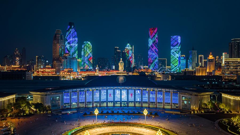 Mji wa Tianjin waboresha uwekaji taa kando ya mto Haihe