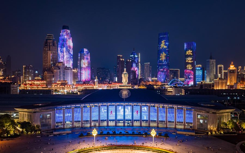 Mji wa Tianjin waboresha uwekaji taa kando ya mto Haihe