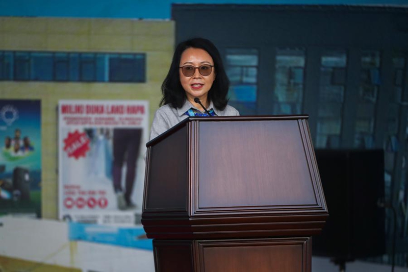 Rais Samia Suluhu wa Tanzania azindua kituo cha biashara kilichojengwa kwa msaada wa China