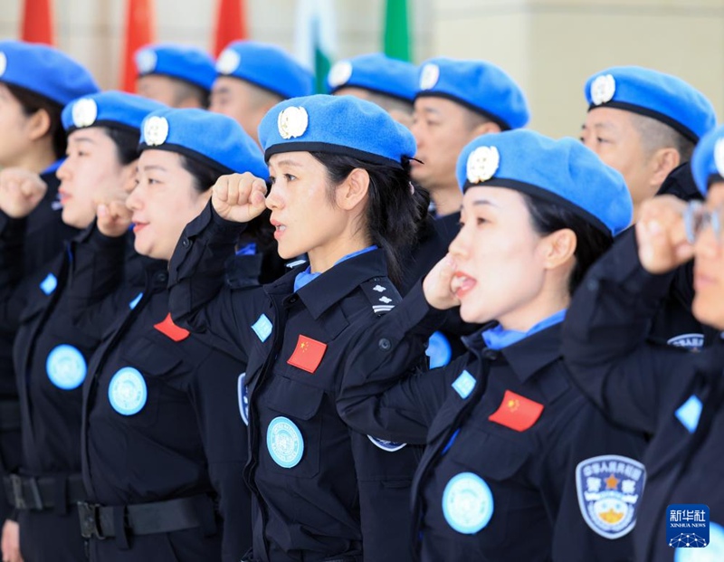 Kikosi cha 11 cha Askari Polisi wa Kulinda Amani wa China chafunga safari ya kwenda Sudan Kusini kutekeleza jukumu la UN