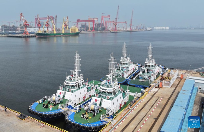 China Vumbuzi | Boti zinazotumia umeme kikamilifu zaanza safari Tianjin