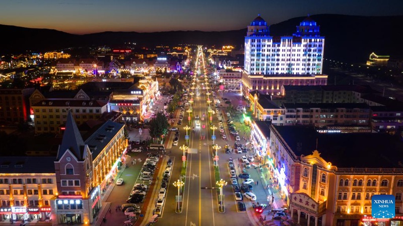 Mandhari ya Arxan yenye vivutio vingi vya utalii, Kaskazini mwa China