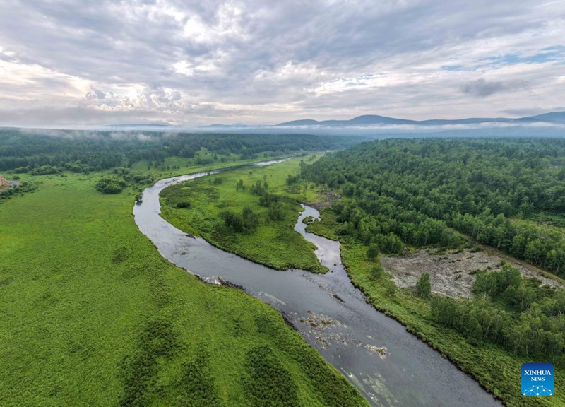 Mandhari ya Arxan yenye vivutio vingi vya utalii, Kaskazini mwa China