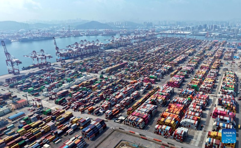 Bandari ya Qingdao yaongeza njia 22 mpya kusafirisha mizigo nje ya nchi mwaka huu