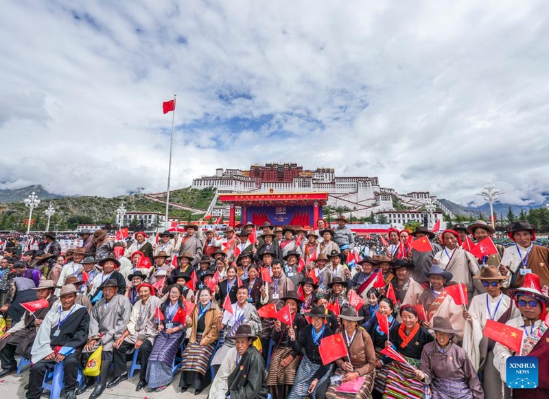 Watu wamesherehekea pamoja maadhimisho ya miaka 60 tangu kuanzishwa kwa Mkoa unaojiendesha wa Xizang