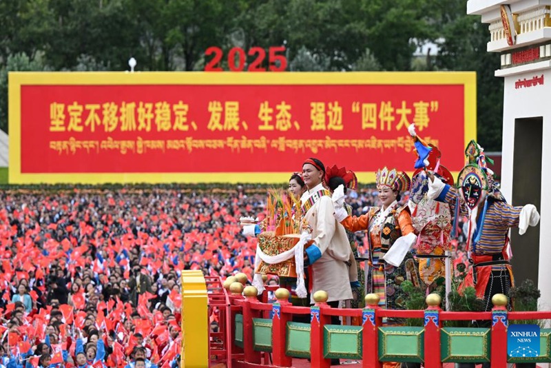 Watu wamesherehekea pamoja maadhimisho ya miaka 60 tangu kuanzishwa kwa Mkoa unaojiendesha wa Xizang