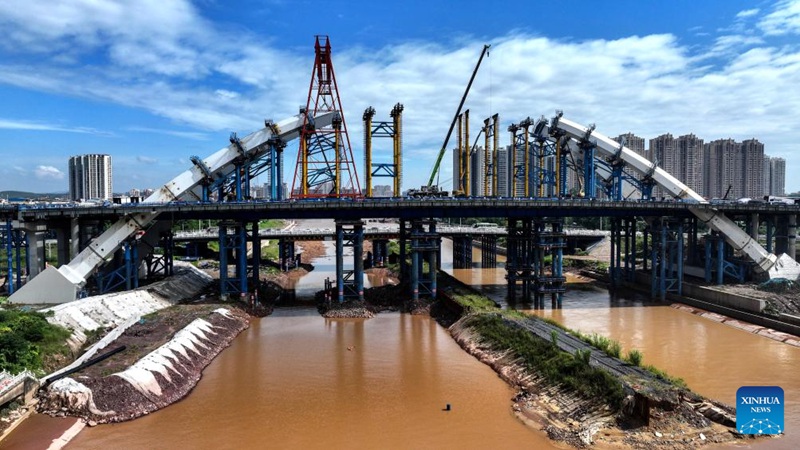 Ujenzi wa mfereji wa Pinglu waendelea vizuri mjini Qinzhou Mkoani Guangxi, China