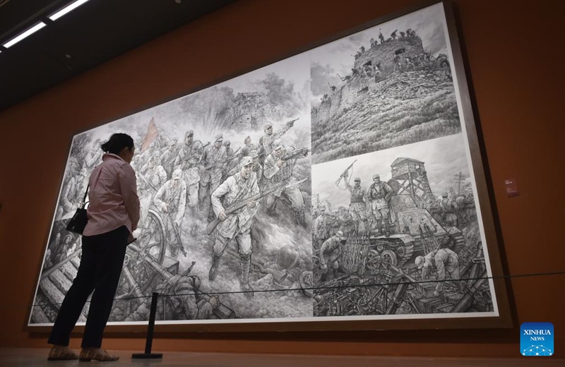 Maonyesho ya kuadhimisha miaka 80 ya ushindi wa vita dhidi ya uvamizi wa Wajapan, na ushindi wa kupinga ufashisti yafunguliwa Beijing