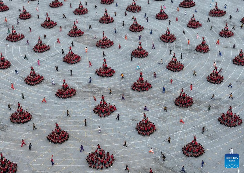 Shughuli za kusherekea Siku ya Mchezo wa Ngumi ya kimataifa zafanyika mjini Zhengzhou, China